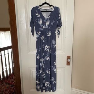 Floral Print Maternity Dress